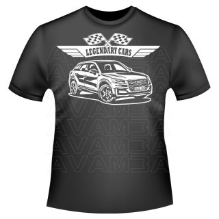 Audi Q2 (GA) Version 2  - T-Shirt/Kapuzenpullover (Hoodie)