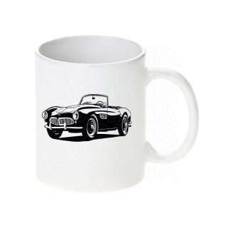 BMW 507 Roadster (1956 - 1959) Tasse / Keramikbecher m. Aufdruck