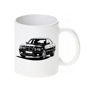 BMW 5er E34 520i 530i 540i M5  Tasse / Keramikbecher m. Aufdruck