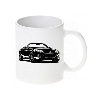 Mazda MX5  3. Generation (2005 -2014 ) Tasse / Keramikbecher m. Aufdruck