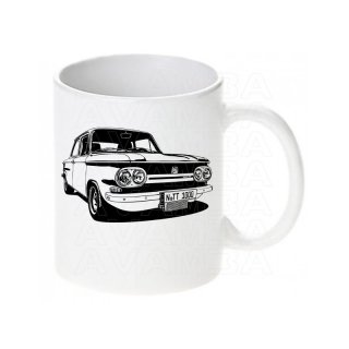 NSU Prinz TT Version 2  Tasse / Keramikbecher m. Aufdruck