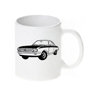 OPEL Manta A  -  Tasse / Keramikbecher m. Aufdruck