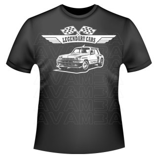 Renault R5 Turbo Version2 (1980-1986) T-Shirt/Kapuzenpullover (Hoodie)