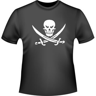 Schdel/Totenkopf Shirt Skull with Swords