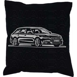 Audi A6 / RS6 Avant C7 Facelift 2017 Car-Art-Kissen / Car-Art-Pillow