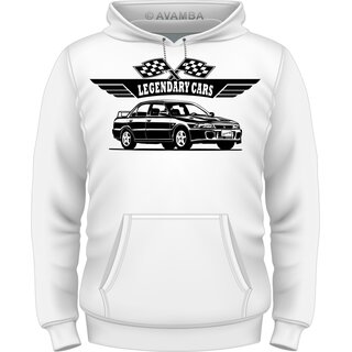 Mitsubishi Lancer Evo I u. II T-Shirt / Kapuzenpullover (Hoodie)