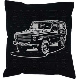 Mercedes Benz G Klasse G250 GD Wolf - Car-Art-Kissen / Car-Art-Pillow