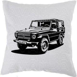 Mercedes Benz G Klasse G250 GD Wolf - Car-Art-Kissen / Car-Art-Pillow