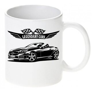 Mercedes Benz SLK R172 (2011 - 2016) -  Tasse / Keramikbecher m. Aufdruck