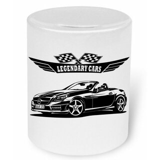 Mercedes Benz SLK R172 (2011 - 2016)  -  Moneybox / Spardose mit Aufdruck