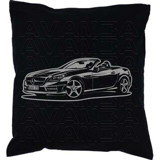 Mercedes Benz SLK R172 (2011 - 2016)  -Car-Art-Kissen / Car-Art-Pillow