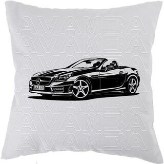 Mercedes Benz SLK R172 (2011 - 2016)  -Car-Art-Kissen / Car-Art-Pillow