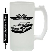 Chevrolet Camaro SS (1967)  Bierkrug / Beermug m. Aufdruck