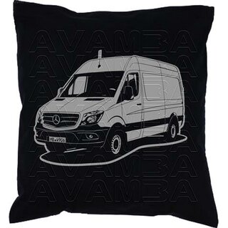 Mercedes Sprinter W906 (ab 2013)  - Car-Art-Kissen / Car-Art-Pillow