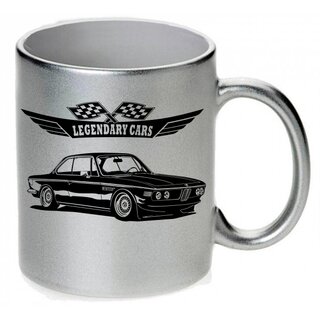 BMW E9 Coup Tasse / Keramikbecher m. Aufdruck