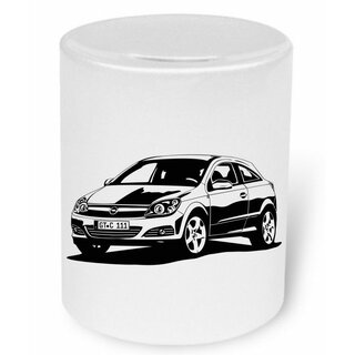 OPEL Astra H GTC   (2006 - 2010)  -  Moneybox / Spardose mit Aufdruck