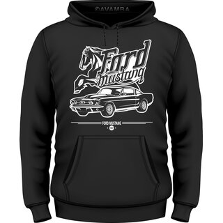 Ford Mustang Fastback 1967 Hommage  T-Shirt / Kapuzenpullover (Hoodie)