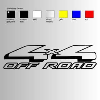 OFFROAD Sticker OFFROAD 4x4 V3