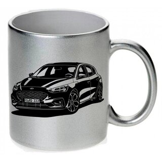 Ford Focus  (ab 2018 )  Tasse / Keramikbecher m. Aufdruck