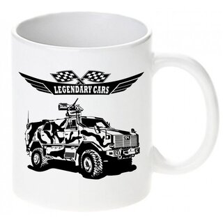 Dingo 2 ATF (Basis Mercedes UNIMOG U 5000)   Tasse / Keramikbecher m. Aufdruck