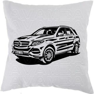 Mercedes GLE Coupe C292 (2015 - 2018)  Car-Art-Kissen / Car-Art-Pillow