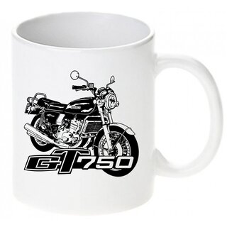 Suzuki GT 750 (Wasserbffel) 1972 - 1977  Tasse / Keramikbecher m. Aufdruck