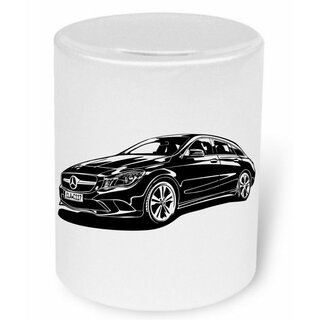 Mercedes CLA Shooting Break (Baureihe 117)  -  Moneybox / Spardose mit Aufdruck