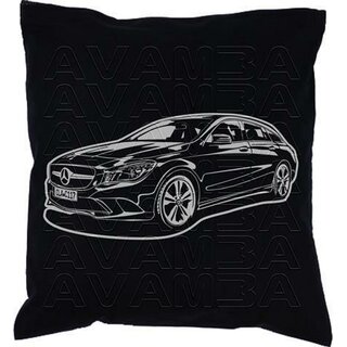 Mercedes CLA Shooting Break (Baureihe 117)  Car-Art-Kissen / Car-Art-Pillow