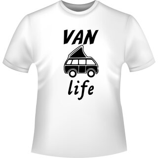 VAN life (Version 2)  T-Shirt/Kapuzenpullover (Hoodie)