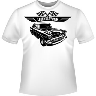 Chevrolet Bel Air 1957 T-Shirt / Kapuzenpullover (Hoodie)