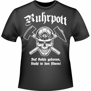 RUHRPOTT SKULL T-Shirt/Kapuzenpullover (Hoodie)