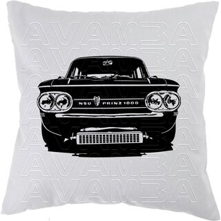 NSU Prinz 1000 Car-Art-Kissen / Car-Art-Pillow