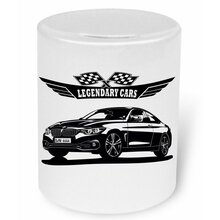 BMW 4er F32 Coupe (Ver2) Moneybox / Spardose mit Aufdruck