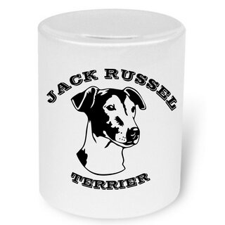 Jack Russel Terrier Kopf mit Text