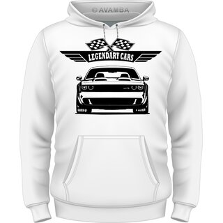 Dodge Challenger SRT Hellcat Front  T-Shirt / Kapuzenpullover (Hoodie)