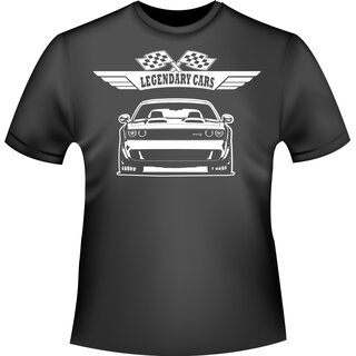 Dodge Challenger SRT Hellcat Front  T-Shirt / Kapuzenpullover (Hoodie)