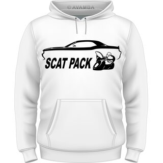 Dodge Challenger Scat Pack ArtDesign  T-Shirt / Kapuzenpullover (Hoodie)