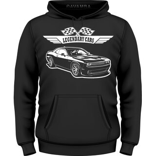 Dodge Challenger SRT Hellcat Sideview  T-Shirt / Kapuzenpullover (Hoodie)