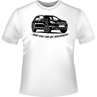 Nissan Quashqai T-Shirt/Kapuzenpullover (Hoodie)