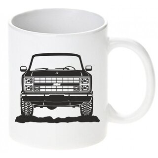 Chevrolet Blazer K-Series Front Tasse / Keramikbecher m. Aufdruck