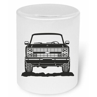 Chevrolet Blazer K-Series Front  Moneybox / Spardose mit Aufdruck