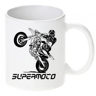 Supermoto Version 4  Tasse / Keramikbecher m. Aufdruck