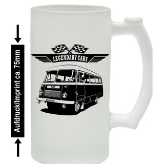 ROBUR LO 3000 Bus   Bierkrug / Beermug m. Aufdruck