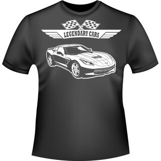 Chevrolet Corvette C7 (2013 - 2019) T-Shirt / Kapuzenpullover (Hoodie)