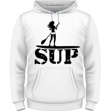 SUP Woman 2 Stand up paddling T-Shirt/Kapuzenpullover...