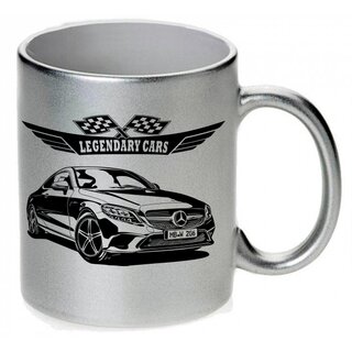 Mercedes Benz C-Klasse Coupe C205  (2021 -  ) - Tasse / Keramikbecher m. Aufdruck