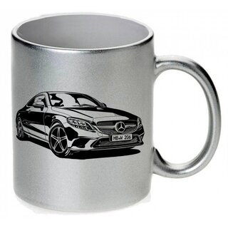 Mercedes Benz C-Klasse Coupe C205  (2021 -  ) - Tasse / Keramikbecher m. Aufdruck