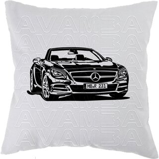 Mercedes R231 350 SL 400 SL 500 SL Car-Art-Kissen / Car-Art-Pillow