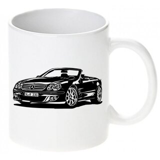 Mercedes Benz SL R230 (2001-2011))  Tasse / Keramikbecher m. Aufdruck