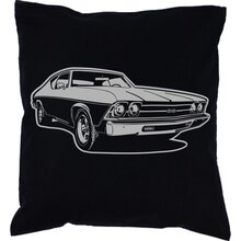 Chevrolet Chevelle Frontview Car-Art-Kissen / Car-Art-Pillow